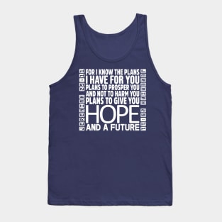 Jeremiah 29:11 Tank Top